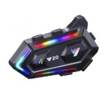Helmet Wıreless Y20 Siyah Bluetooth Intercom Motorsiklet Kulaklık