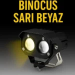 Binocus Çift Renkli Universal Mini Spot Lens Led Far Motosiklet Sis Far Takımı