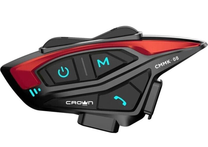 Crown Micro Cmmk-08 Kask Bluetooth Kulaklık Mikrofon Seti - Interkom - Görsel 2