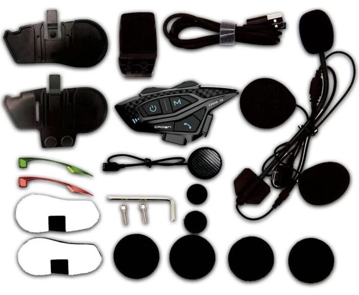 Crown Micro Cmmk-08 Kask Bluetooth Kulaklık Mikrofon Seti - Interkom - Görsel 4
