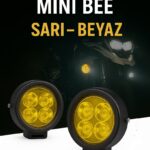Mini Bee 80W Universal Motosiklet Led Sis Far Takımı