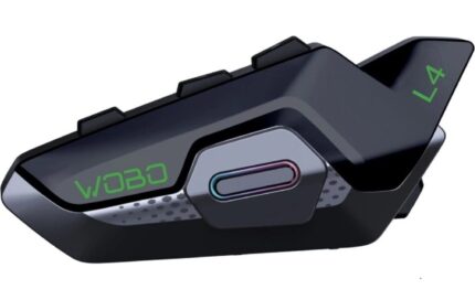 L4 4 Kişilik Motosiklet Kask Bluetooth Intercom Kulaklık Seti