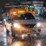 C9 4 Yönlü Turuncu 70 Cm Acil Durum Ikaz Lambası 28 Farklı Modlu Vantuzlu Tepe Lambası 4 Way 54 Led