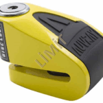 B-LOCK 06 ALARMLI DİSK KİLİDİ 6 MM 120db SARI-SİYAH