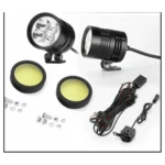 L4X Premium Led Dimmer Ayarlı Kapaklı Motosiklet Sis Far Takımı