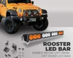 C9 240w 110 Cm Amber-beyaz 3 Modlu Baja Style Rooster Off Road Led Bar