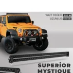Superior Mystique 55 Cm 240w Amber-beyaz Angel Off Road Led Bar