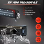 Superior Mystique 35 Cm 180W Amber-Beyaz Angel Off Road Led Bar