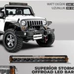 Superior Storm 55 Cm 240w Amber Beyaz 4 Modlu Off Road Led Bar