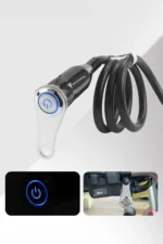 Universal Motosiklet Işıklı Açma Kapama Düğmesi Gidon Bağlantılı Akıllı Aç Kapa Tuşu - Görsel 2