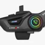 CROWN MICRO C10 Motosiklet Kask Bluetooth interkom Seti