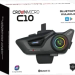 Crown Mıcro C10 Motosiklet Kask Bluetooth İnterkom Seti