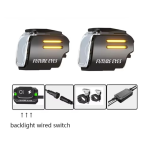 Future Eyes UF1 Motosiklet Sis Farı 60W Sarı Angel (Kablolu tuş Takımı) - Görsel 3