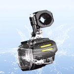 Future Eyes UF1 Motosiklet Sis Farı 60W Sarı Angel (Kablolu tuş Takımı) - Görsel 2