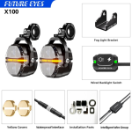 Future Eyes X100 Motosiklet Sis Farı 180W - Görsel 2