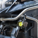Future Eyes F30P Motosiklet Sis Farı 120W Mavi Angel - Görsel 3
