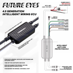 Future Eyes Z4 Motosiklet Sis Farı 120W (Sarı Işık) - Görsel 2