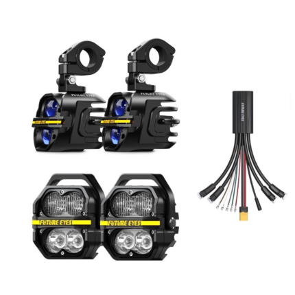 Future Eyes X80+Z4 Anahtar Setli Motosiklet Sis Farı