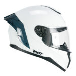 CGM 330A RIOT Sport Kapalı Kask Spoyler Beyaz XL Beden