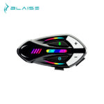 BLAISE X2 Bluetooth Motosiklet Intercom Siyah