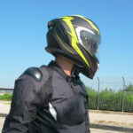 CGM 311G BLAST SPORT KAPALI KASK Mat Siyah-Sarı M beden - Görsel 3