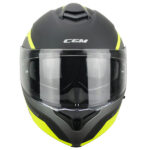 CGM 568G BER DRESDA ÇENE AÇILIR KASK SARI-GRİ XL Beden - Görsel 2