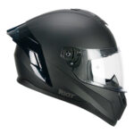 CGM 330A RIOT Sport Kapalı Kask Spoyler Siyah M Beden